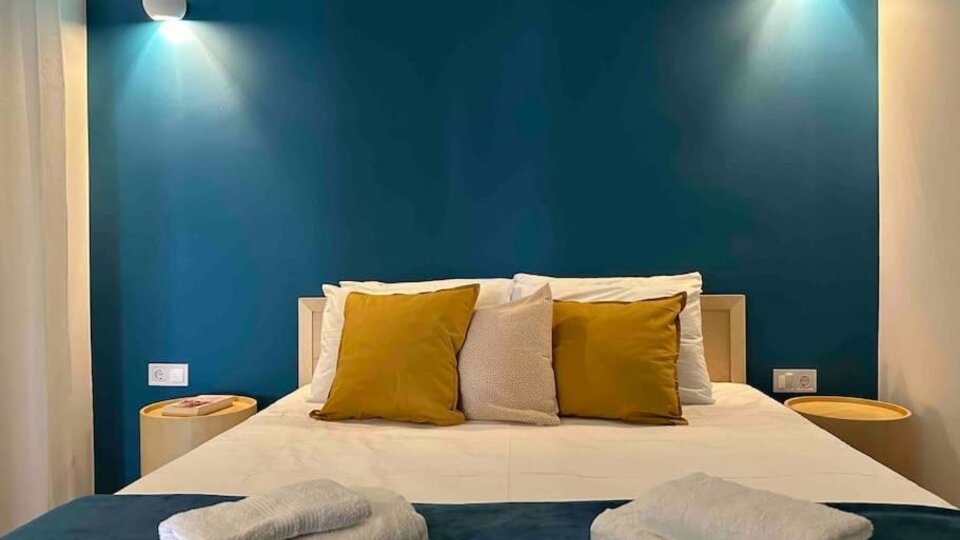 Tiara Holidays - Anemomylos by the sea - 1 bedroom maisonette - bedroom